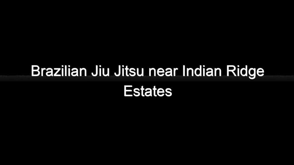 brazilian jiu jitsu near indian ridge estates
